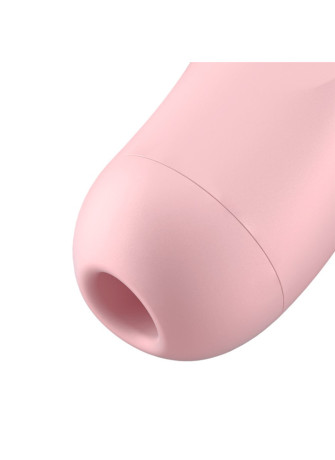 Stimulateur clitoridien connecté rose Curvy 2+ Satisfyer - CC5972400050